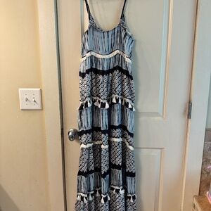 CALYPSO ST BARTH SILK MAXI DRESS